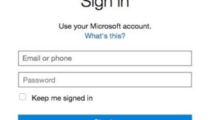 Sign up for Hotmail